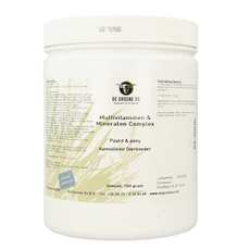 Groene Os Multivitamine / mineralen complex paard/pony 750 Gram