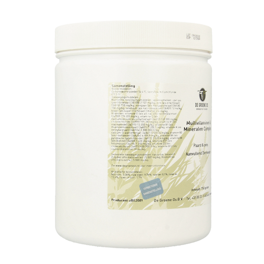 Groene Os Multivitamine / mineralen complex paard/pony 750 Gram