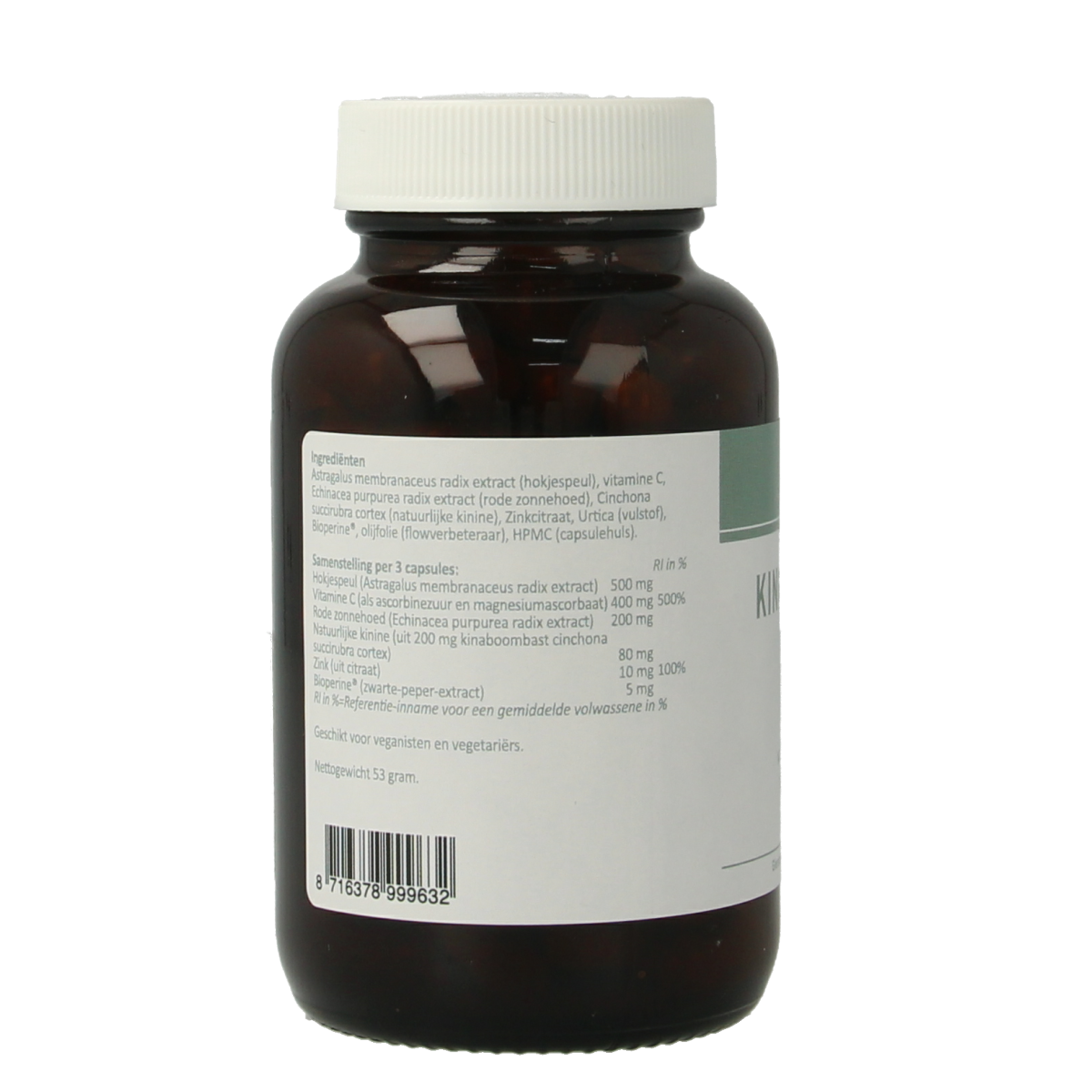 van der Pigge Kinine complex 90.00 Capsules