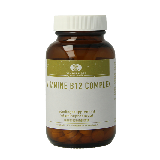 van der Pigge Vitamine B12 complex 90 Zuigtabletten