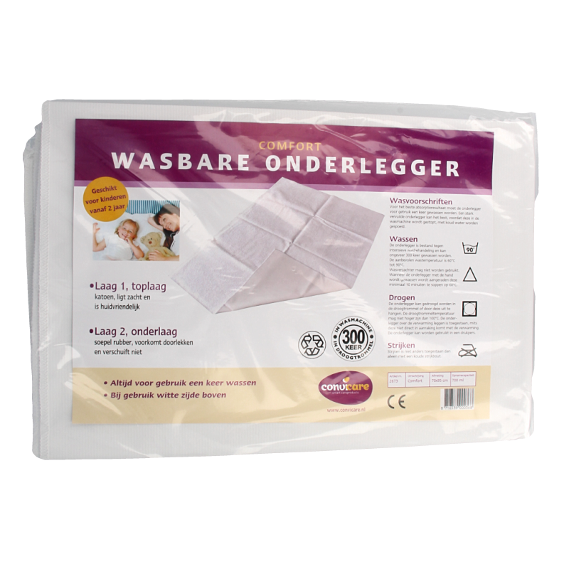 Comfort Wasbare onderlegger 95 x 70cm 1 Stuks