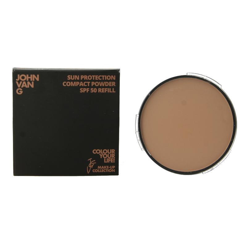 John van G Sun protection compact powder SPF50 refill 45 1 Stuks