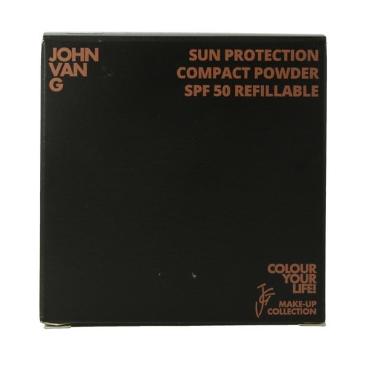 John van G Sun protection compact powder SPF50 refill 45 1 Stuks