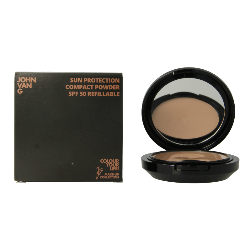 John van G Sun protection compact powder SPF50 refill 45 1 Stuks