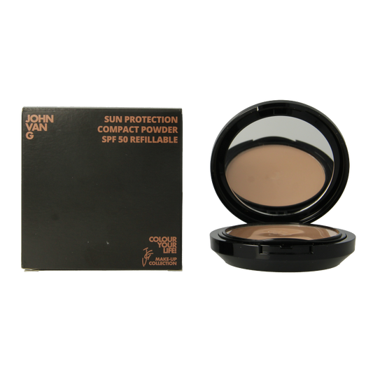 John van G Sun protection compact powder SPF50 refill 45 1 Stuks