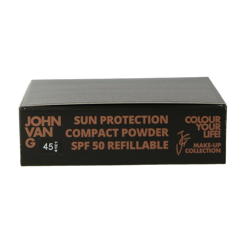 John van G Sun protection compact powder SPF50 refill 45 1 Stuks