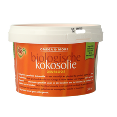 Omega & More Kokosolie geurloos bio 500 Milliliter