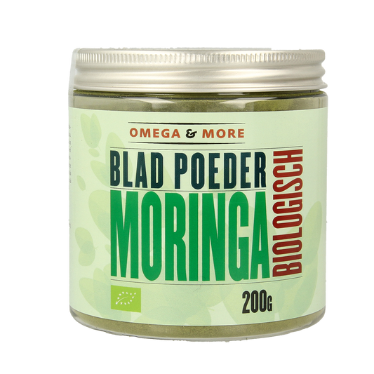 Omega & More Moringa poeder bio 200.00 Gram
