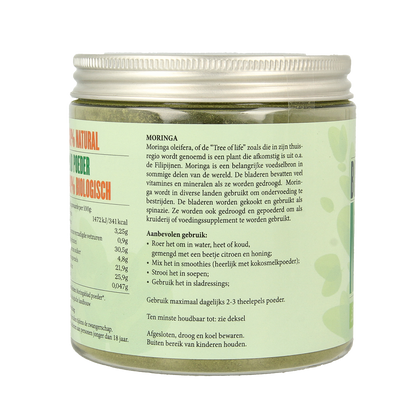 Omega & More Moringa poeder bio 200.00 Gram