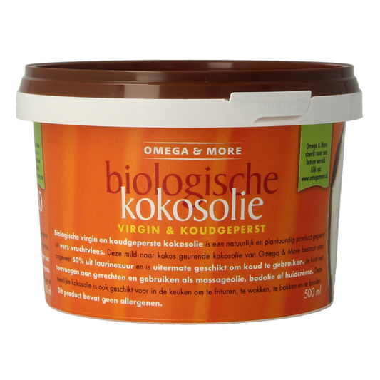 Omega & More Kokosolie extra virgin bio 500 Milliliter