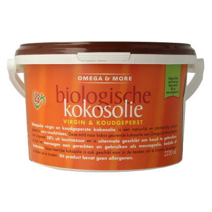 Omega & More Kokosolie extra virgin bio 2220.00 Milliliter