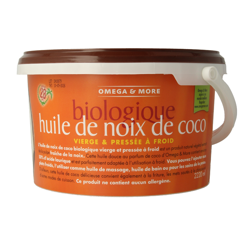 Omega & More Kokosolie extra virgin bio 2220 Milliliter