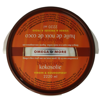 Omega & More Kokosolie extra virgin bio 2220.00 Milliliter