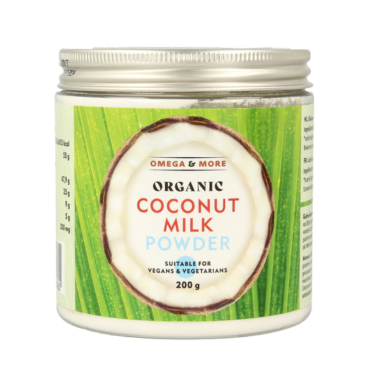 Omega & More Kokosmelk poeder vegan bio 200 Gram