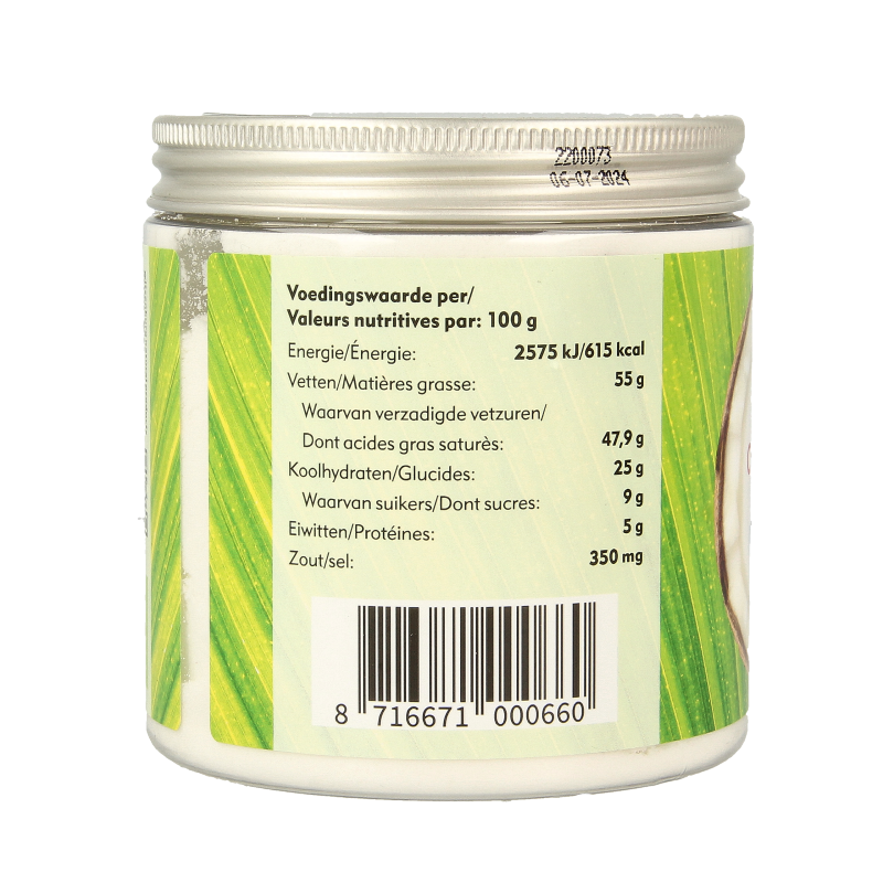 Omega & More Kokosmelk poeder vegan bio 200 Gram