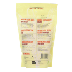 Omega & More Biologische kokosbloesemsuiker 300.00 Gram