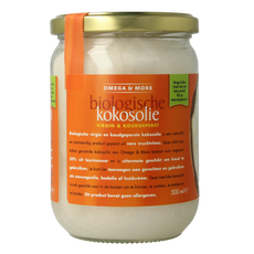 Omega & More Kokosolie extra virgin bio 500ml pot 500.00 Milliliter