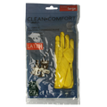 CLEAN-COMFORT Huishoudhandschoen geel maat L 1 Paar