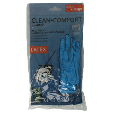 CLEAN-COMFORT Huishoudhandschoen blauw maat XL 1 Paar