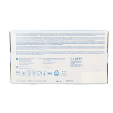 CMT Onderzoekshandschoen nitriel wit poedervrij maat S 100 Stuks