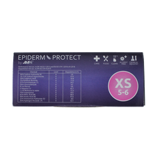 Epiderm Protect Nitriel onderzoekhandschoen poedervrij XS blauw 100 Stuks