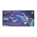 Epiderm Protect Nitriel onderzoekhandschoen poedervrij L blauw 100 Stuks