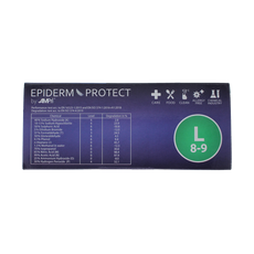 Epiderm Protect Nitriel onderzoekhandschoen poedervrij L blauw 100 Stuks