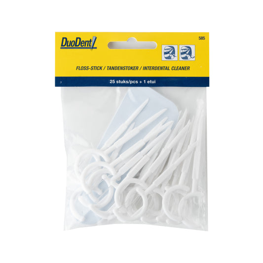 Duodent Floss stick/stoker 25 Stuks