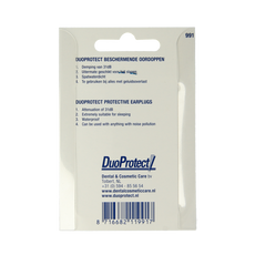 Duoprotect Oordoppen beschermend 1.00 Paar