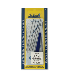 Duodent Interdentale borstels x-fine 8.00 Stuks