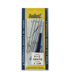 Duodent Interdentale borstels x-fine 8 Stuks