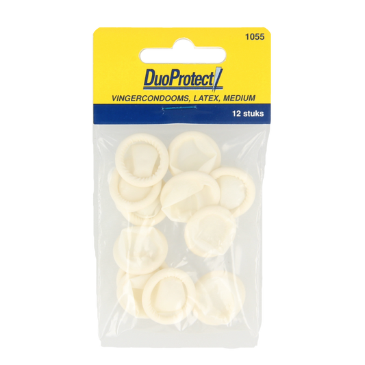 Duoprotect Vingercondoom maat M 12 Stuks