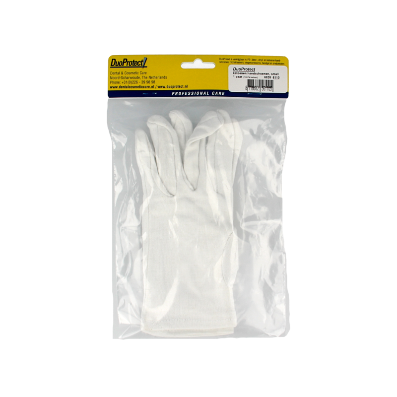 Duoprotect Handschoen katoen S 1 Paar