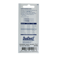 Duodent Interdentaal borstel fine 0.8 144.00 Stuks
