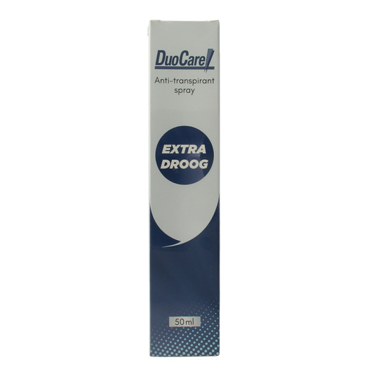 Duocare Anti transpirant spray extra sterk 50.00 Milliliter