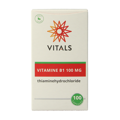 Vitals Vitamine B1 thiamine 100mg 100.00 Capsules