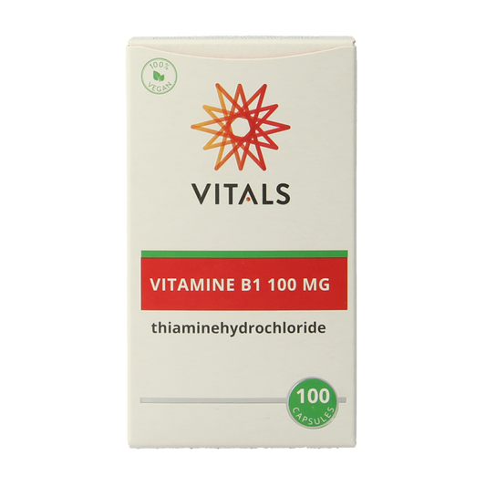 Vitals Vitamine B1 thiamine 100mg 100 Capsules