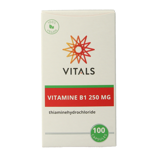 Vitals Vitamine B1 thiamine 250mg 100 Capsules