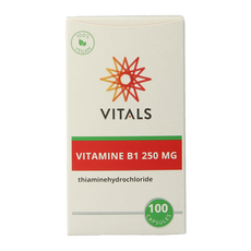 Vitals Vitamine B1 thiamine 250mg 100 Capsules