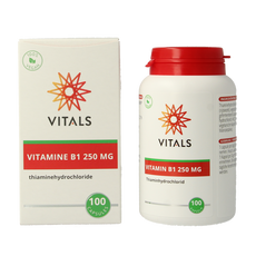 Vitals Vitamine B1 thiamine 250mg 100 Capsules