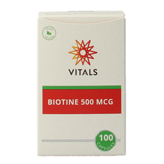 Vitals Biotine 500 mcg 100 Capsules