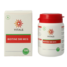 Vitals Biotine 500 mcg 100 Capsules