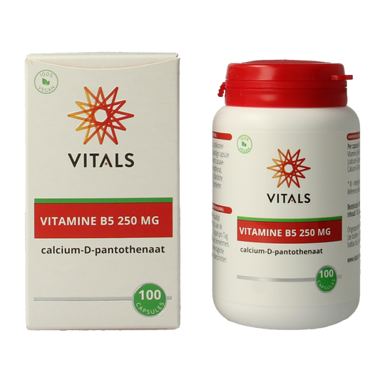 Vitals Vitamine B5 250mg 100 Capsules