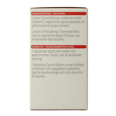 Vitals Vitamine B5 250mg 100.00 Capsules
