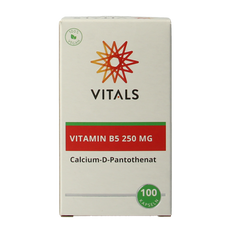 Vitals Vitamine B5 250mg 100.00 Capsules