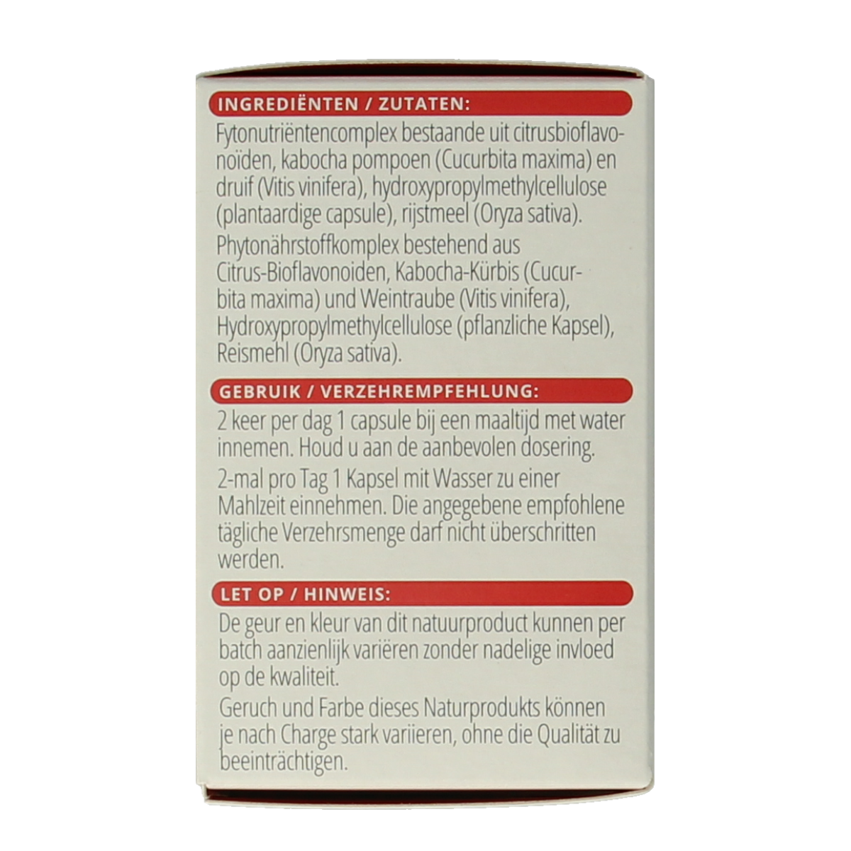 Vitals Salvestrol platinum 60.00 Capsules