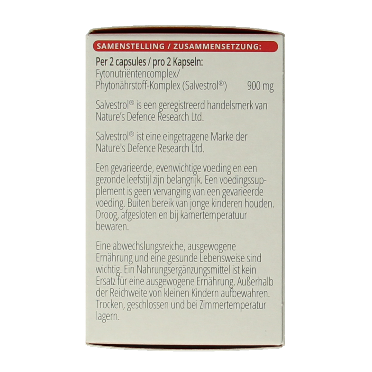 Vitals Salvestrol platinum 60.00 Capsules