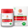 Vitals Ubiquinol 50mg 60 Softgels