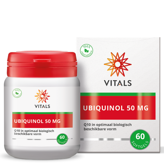 Vitals Ubiquinol 50mg 60.00 Softgels
