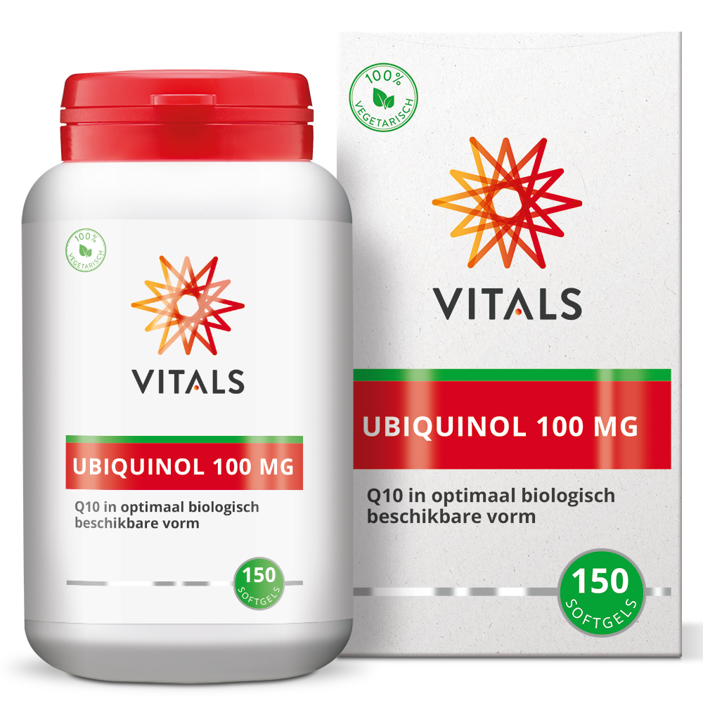 Vitals Ubiquinol 100 mg 150 Softgels